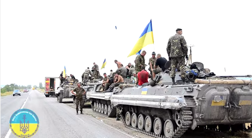 Реальная картина событий на линии фронта в Украине (video)