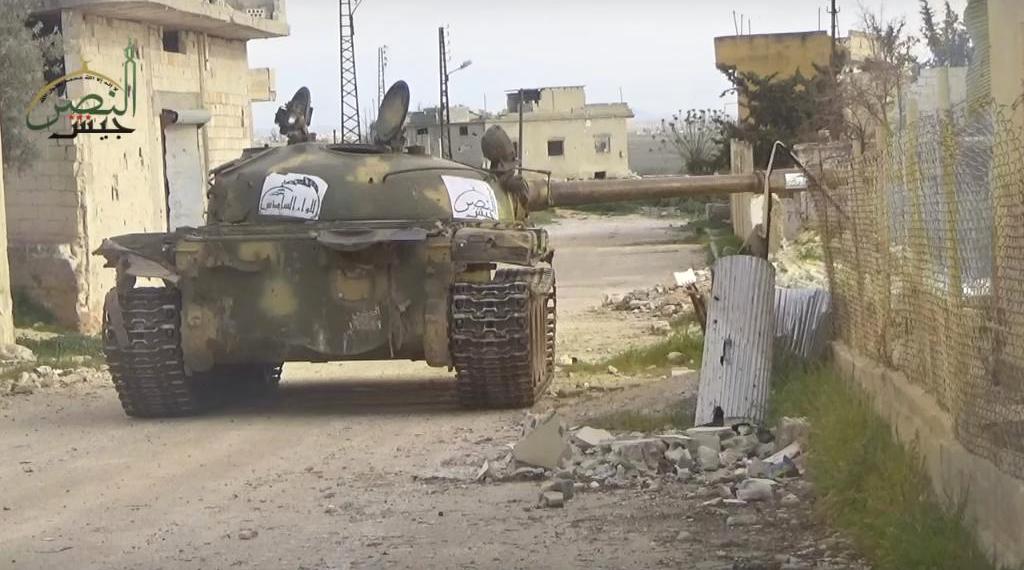 Hama._Victory_Army_shelling_loyalist_positions_i