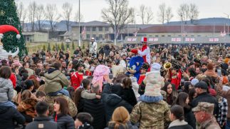 საქართველოს თავდაცვის სამინისტრო – მე-3 ქვეით ბრიგადაში სამხედრო მოსამსახურეთა შვილებს საახალწლო ღონისძიებაზე უმასპინძლეს