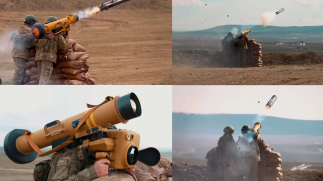 თურქეთის მიერ წარმოებული ტანკსაწინააღმდეგო მართვადი რაკეტა KARAOK-ი ანუ  თურქული “javelin”