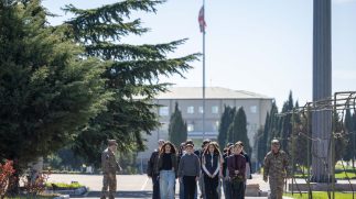 საქართველოს თავდაცვის ძალების სამხედრო ბაზებს საჯარო სკოლის მოსწავლეები ესტუმრნენ