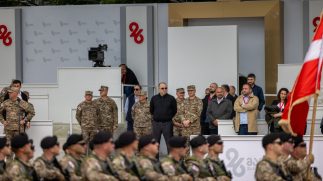 თავისუფლების მოედანზე 26 მაისის ღონისძიების გენერალური რეპეტიცია გაიმართა