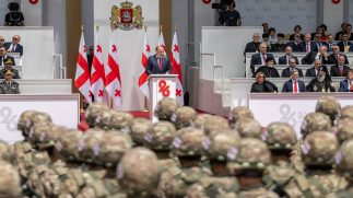 დღეს საერთო სახალხო ზეიმია, რომელიც ჩვენი ხალხის მებრძოლ და ამაყ ხასიათს ასახავს, შემოქმედებით ბუნებასა და სამშობლოსადმი განსაკუთრებულ თავდადებას“