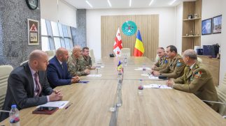 რუმინეთის კიბერთავდაცვის სარდლობის დელეგაციის ვიზიტი